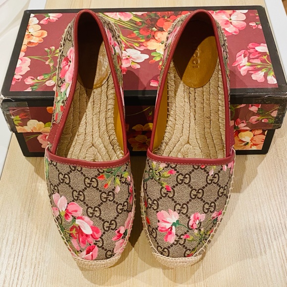 gucci espadrilles blooms